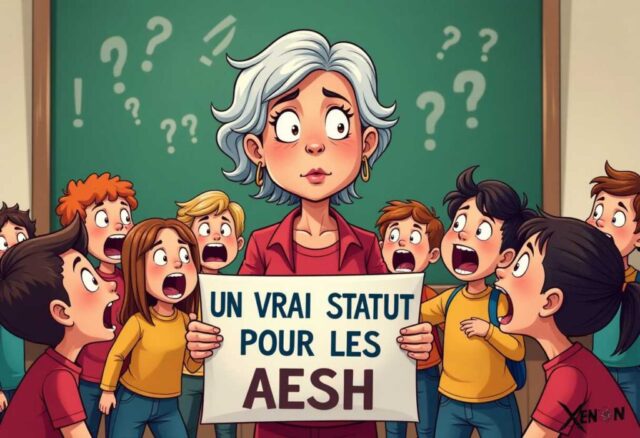 un vrai statut pour les AESH - Non au PAS