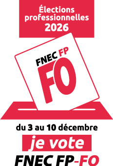 Vote FNEC FO elections professionnelles